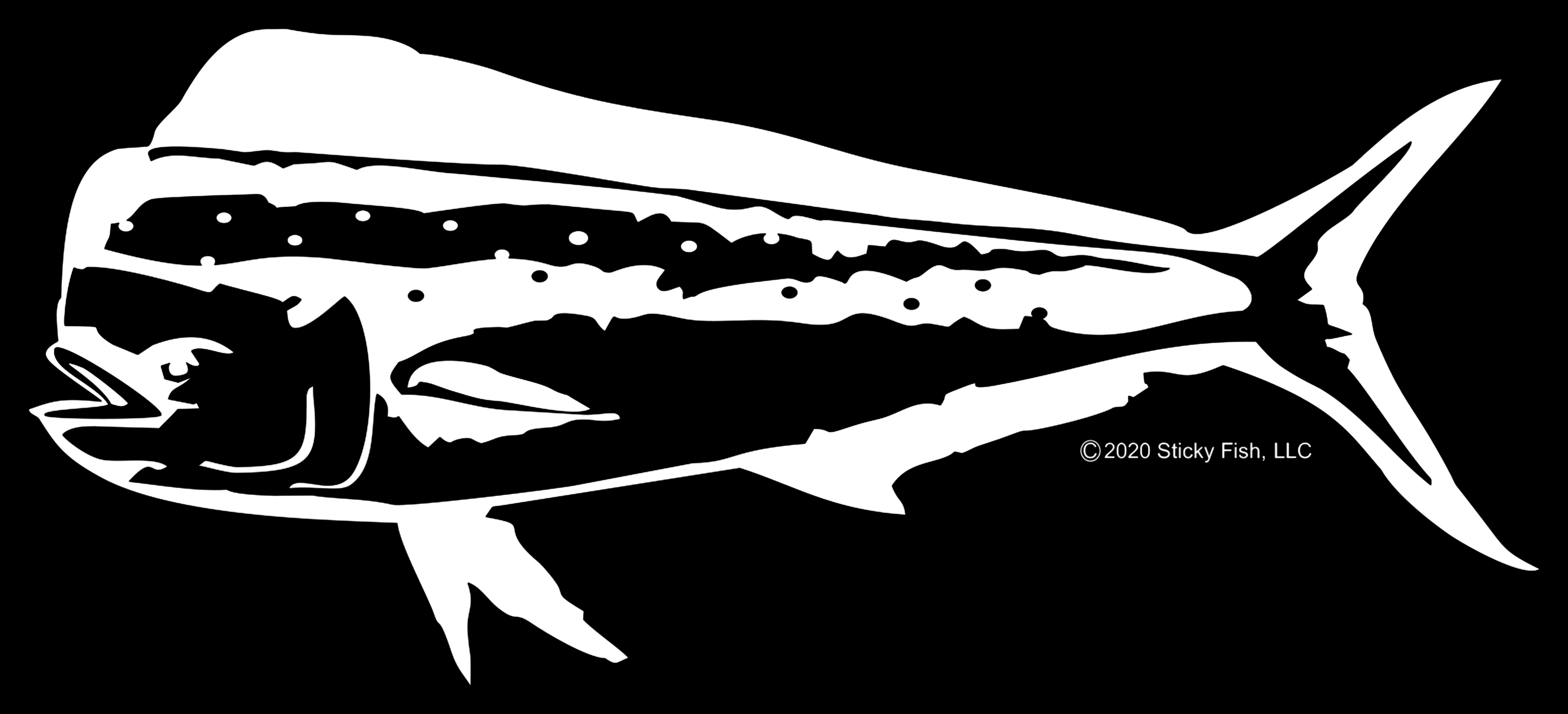 Sticky-Fish Mahi Mahi Vinyl Decal | Bass Pro Shops